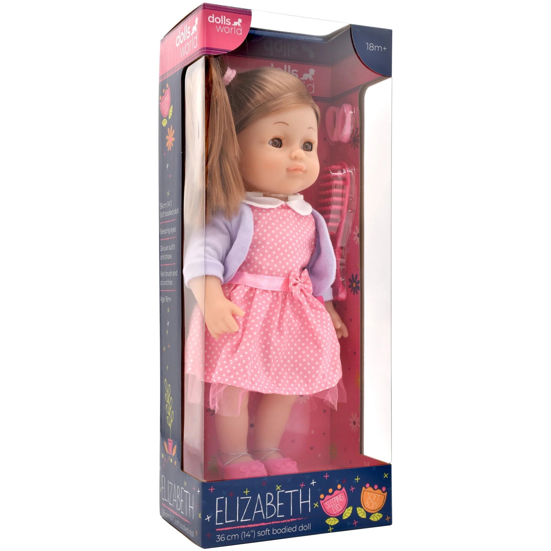 DollsWorld - Elizabeth 14-Inch Doll Set