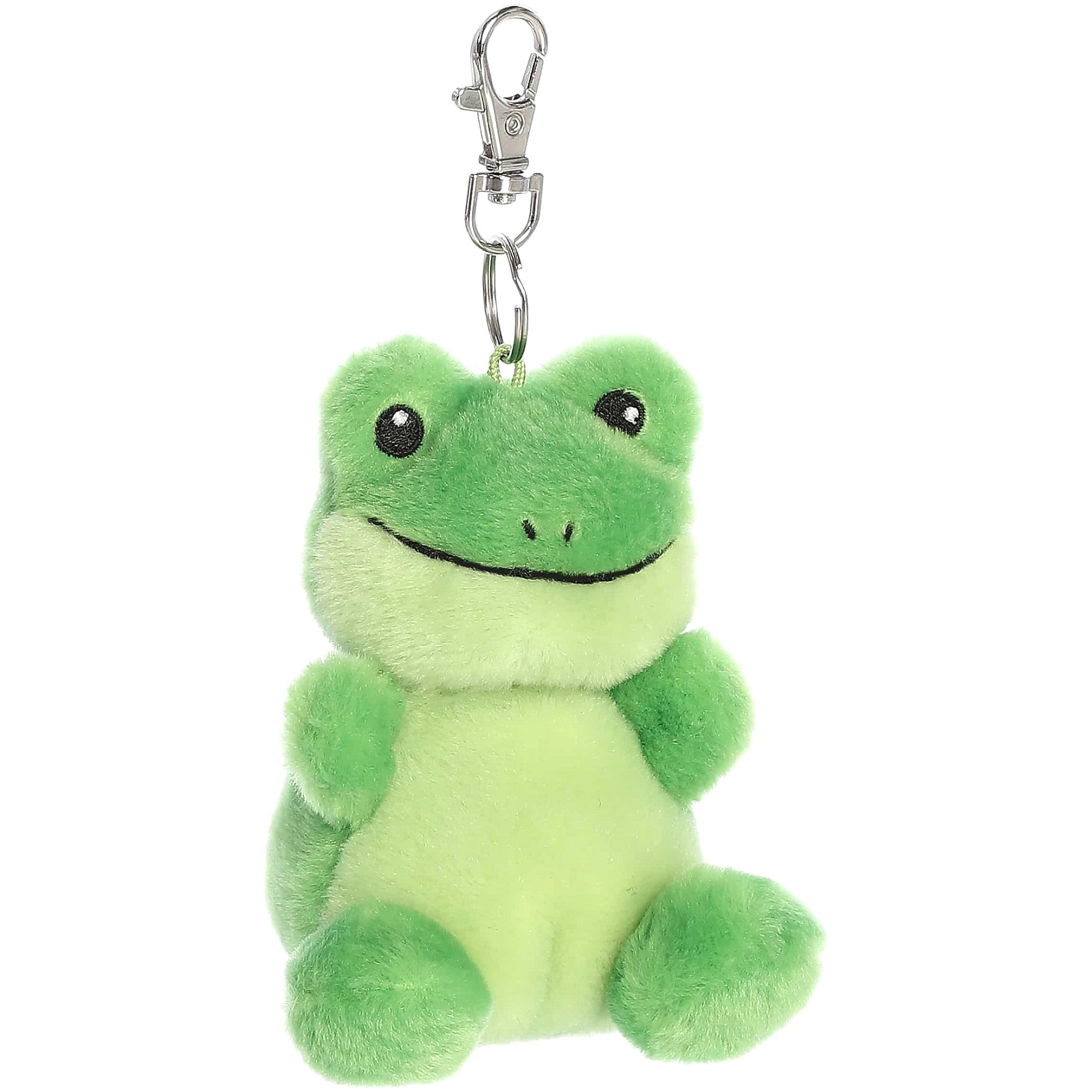 Cotton Candy - Palm Pals Clip On Ribbits Frog Plush