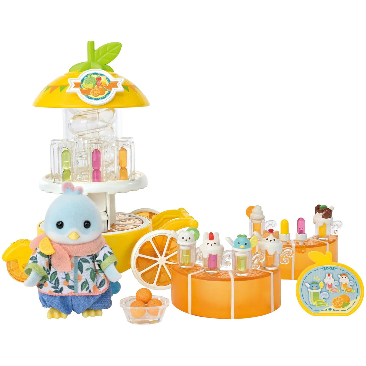 Sylvanian Families - Citrus Bird Juice Stand Playset