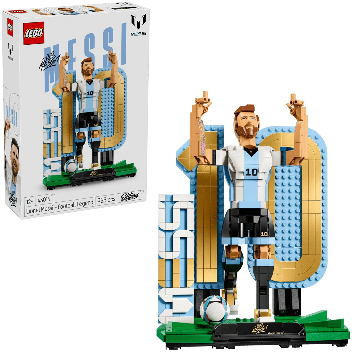 LEGO® 43015 Lionel Messi Football Legend - Editions