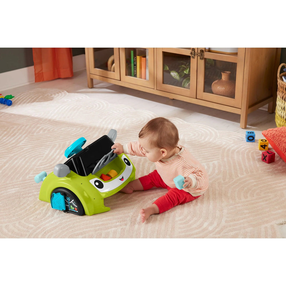Fisher-Price - Laugh & Learn Sit & Steer Driver Activity Center - Mattel