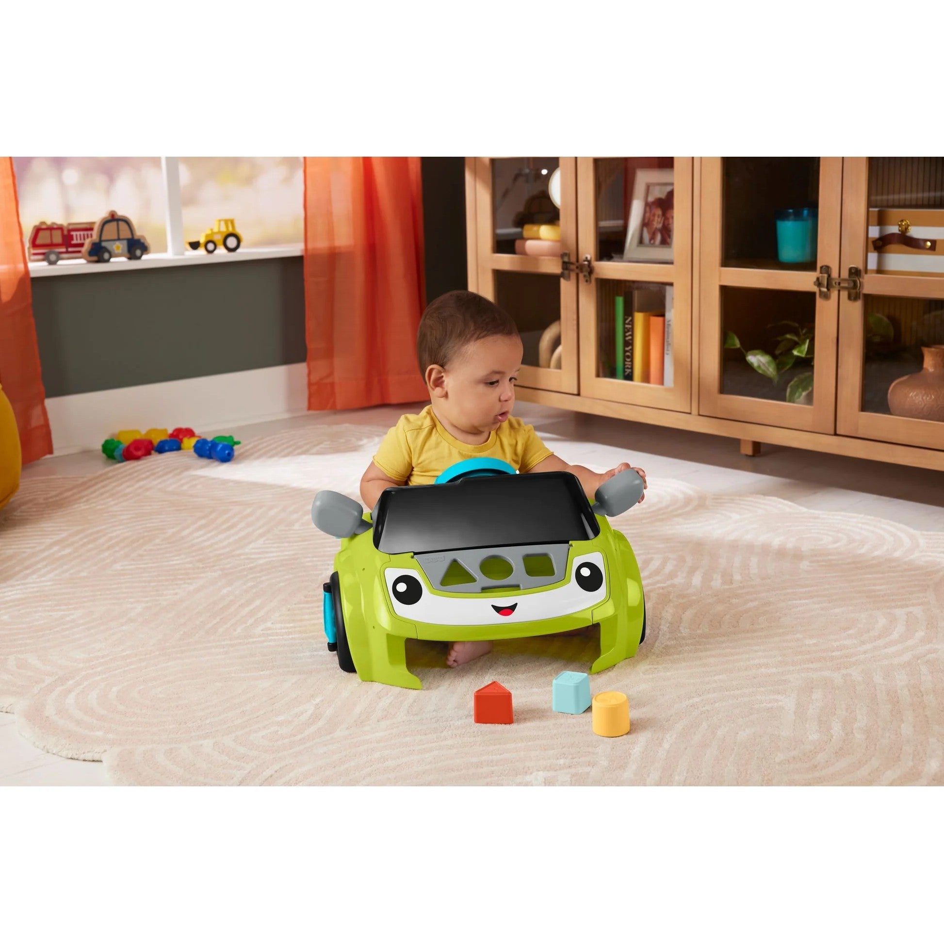 Fisher-Price - Laugh & Learn Sit & Steer Driver Activity Center - Mattel