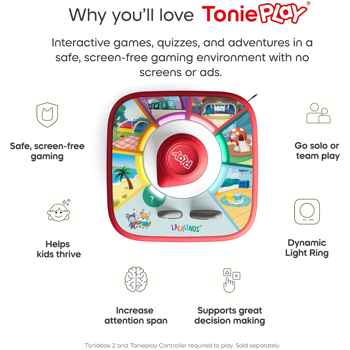 Tonies - Tonieplay Lalalinos: Find the Photo Game (Toniebox not Included)