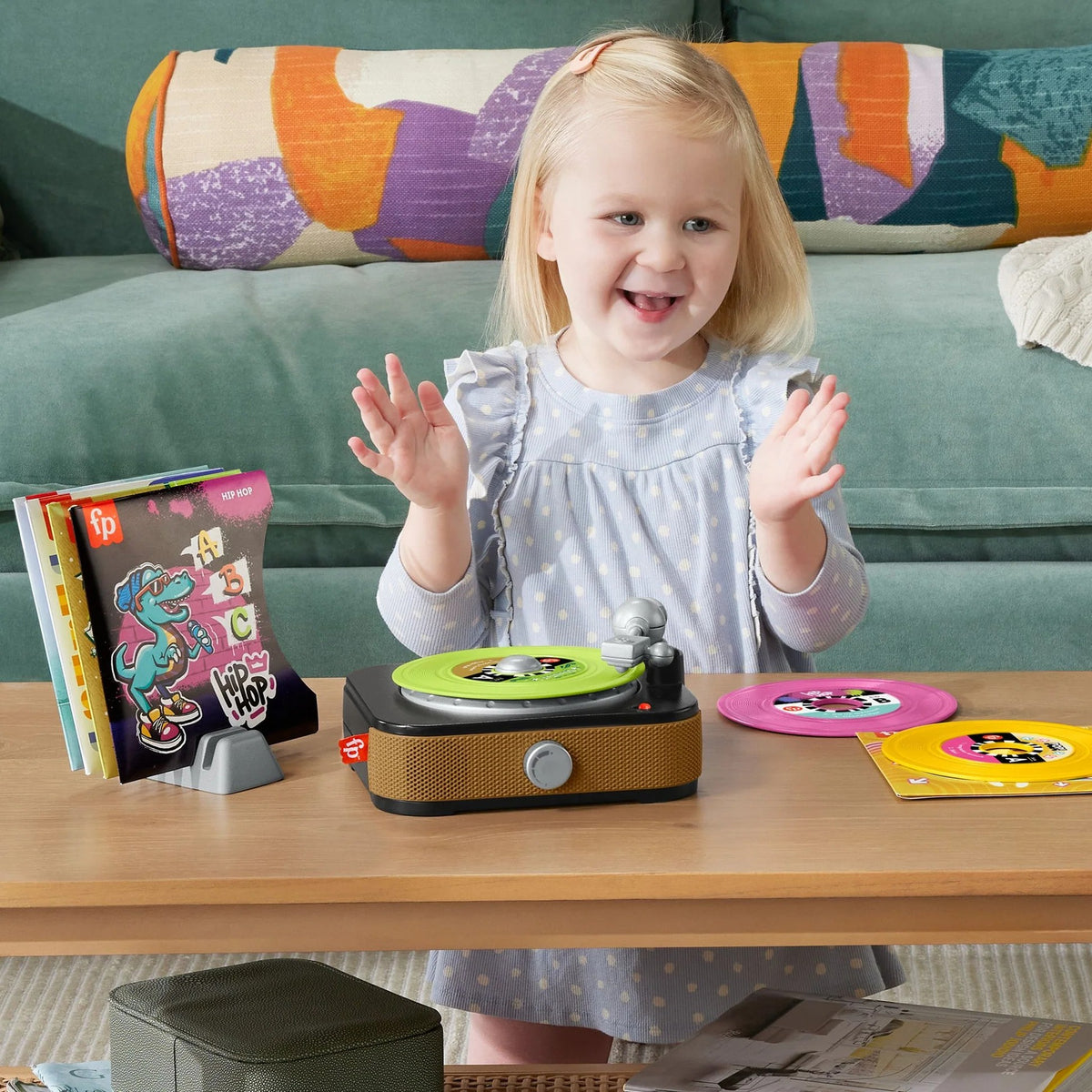 Fisher-Price - Rockin Record Player - Mattel