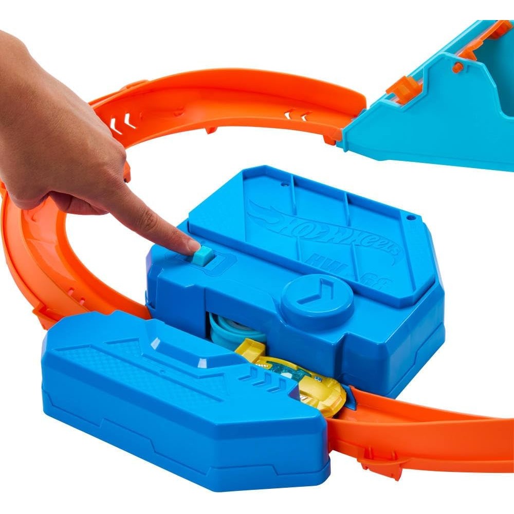 Hot Wheels - Track Creator Boosted Jump Speedway Kit - Mattel