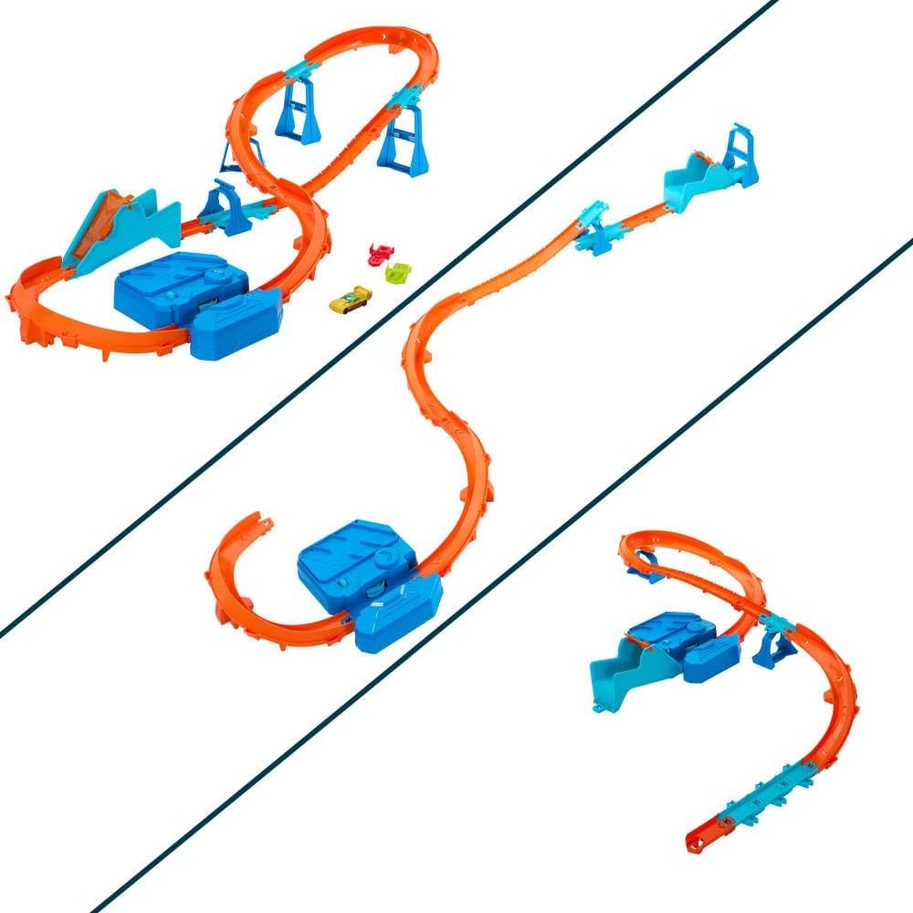 Hot Wheels - Track Creator Boosted Jump Speedway Kit - Mattel