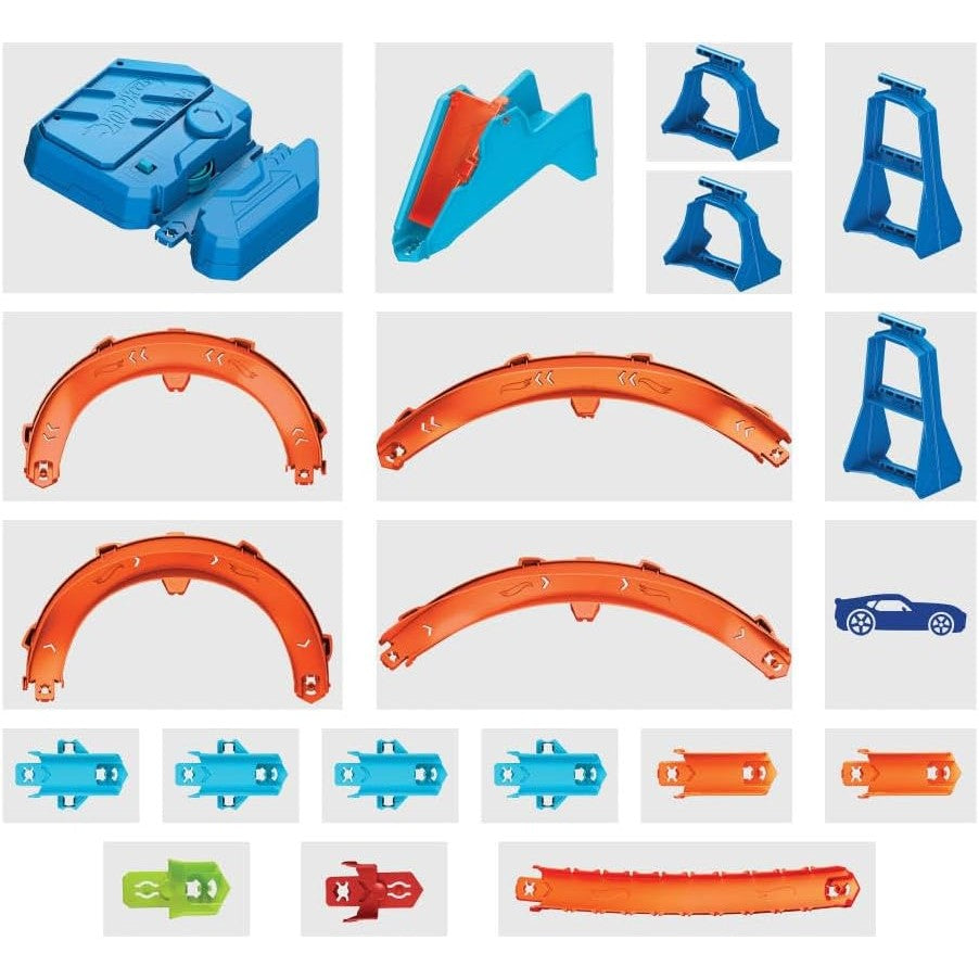Hot Wheels - Track Creator Boosted Jump Speedway Kit - Mattel