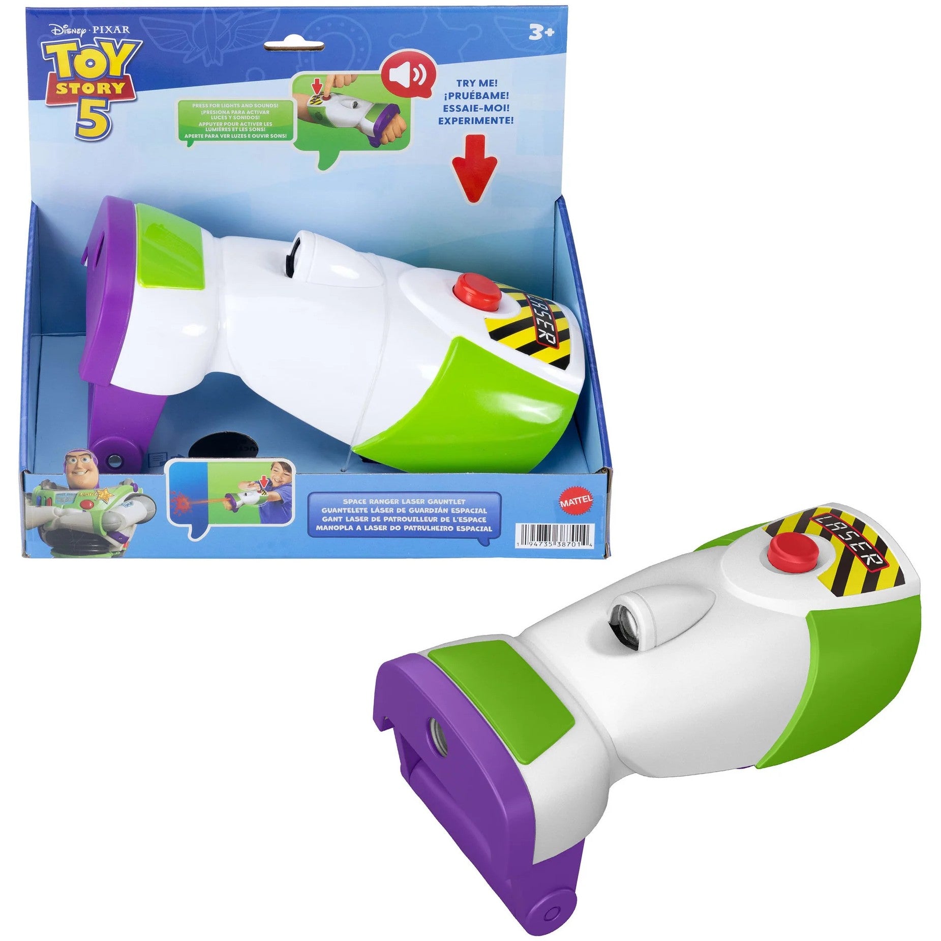 Disney Pixar - Toy Story 5 Space Ranger Laser Gauntlet - Mattel