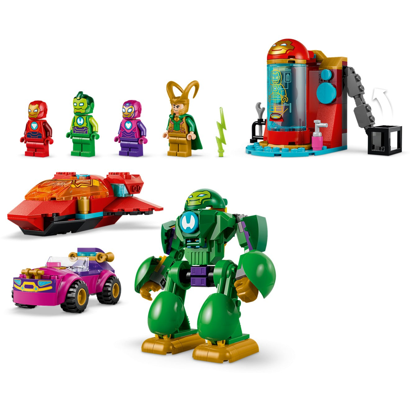 LEGO® 11211 Loki vs. Team Iron Man - Marvel Super Heroes 4+