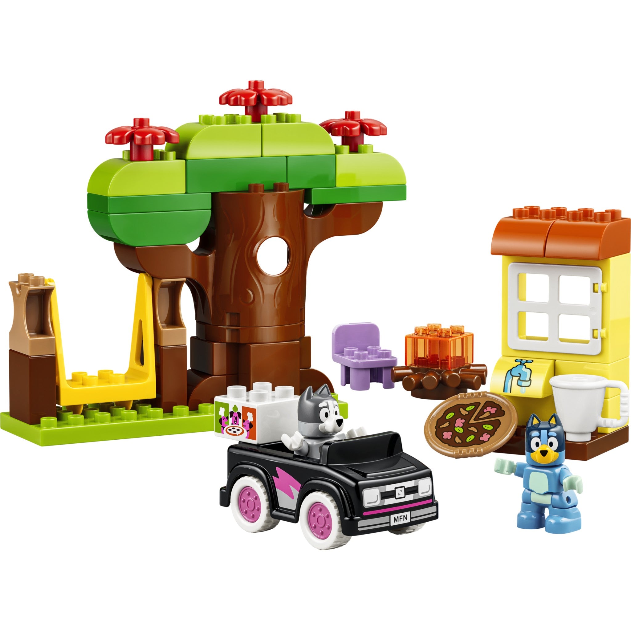 LEGO® 10469 Pizza Girls with Muffin and Bluey - DUPLO®