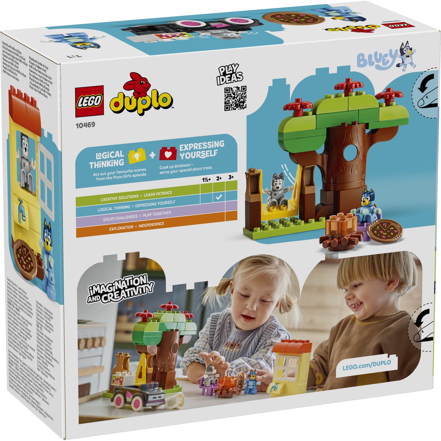 LEGO® 10469 Pizza Girls with Muffin and Bluey - DUPLO®