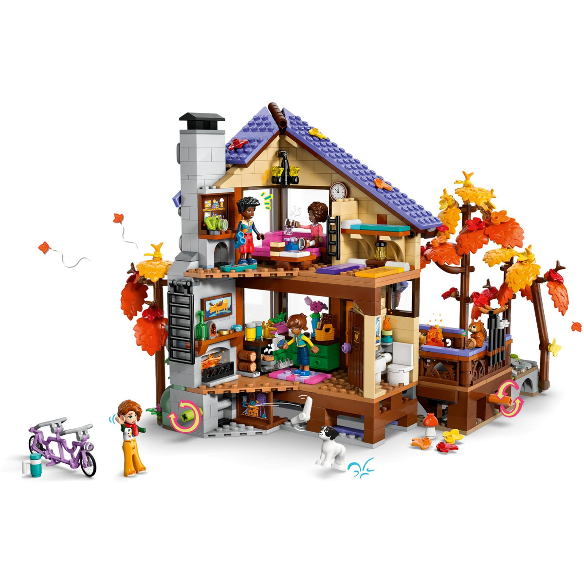 LEGO® 42705 Cozy Fall Forest Cabin - Friends