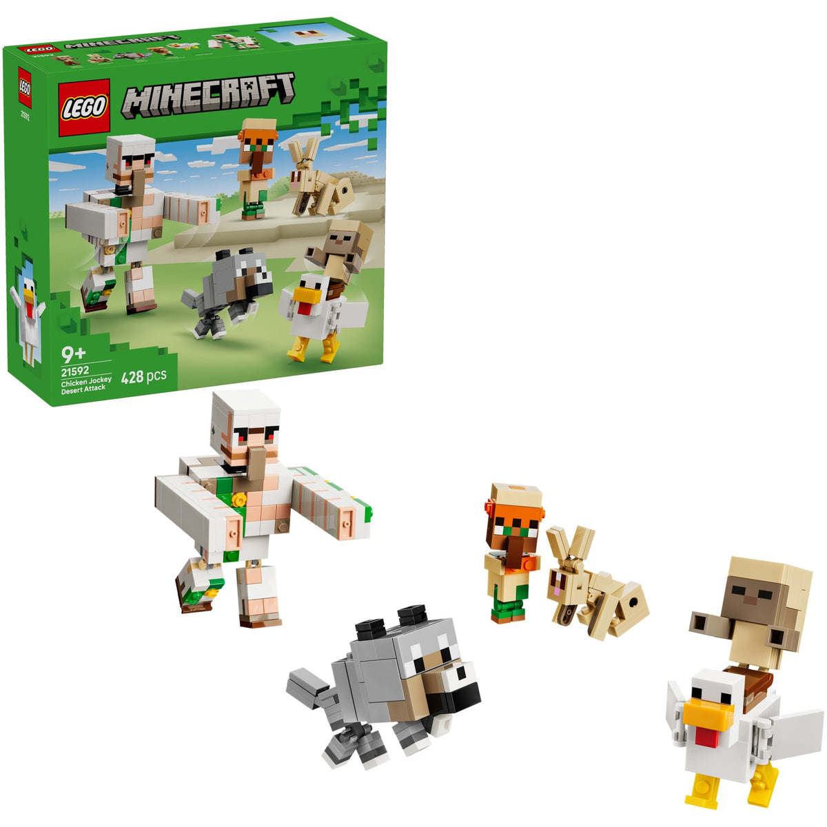 LEGO® 21592 Chicken Jockey Desert Attack - Minecraft®