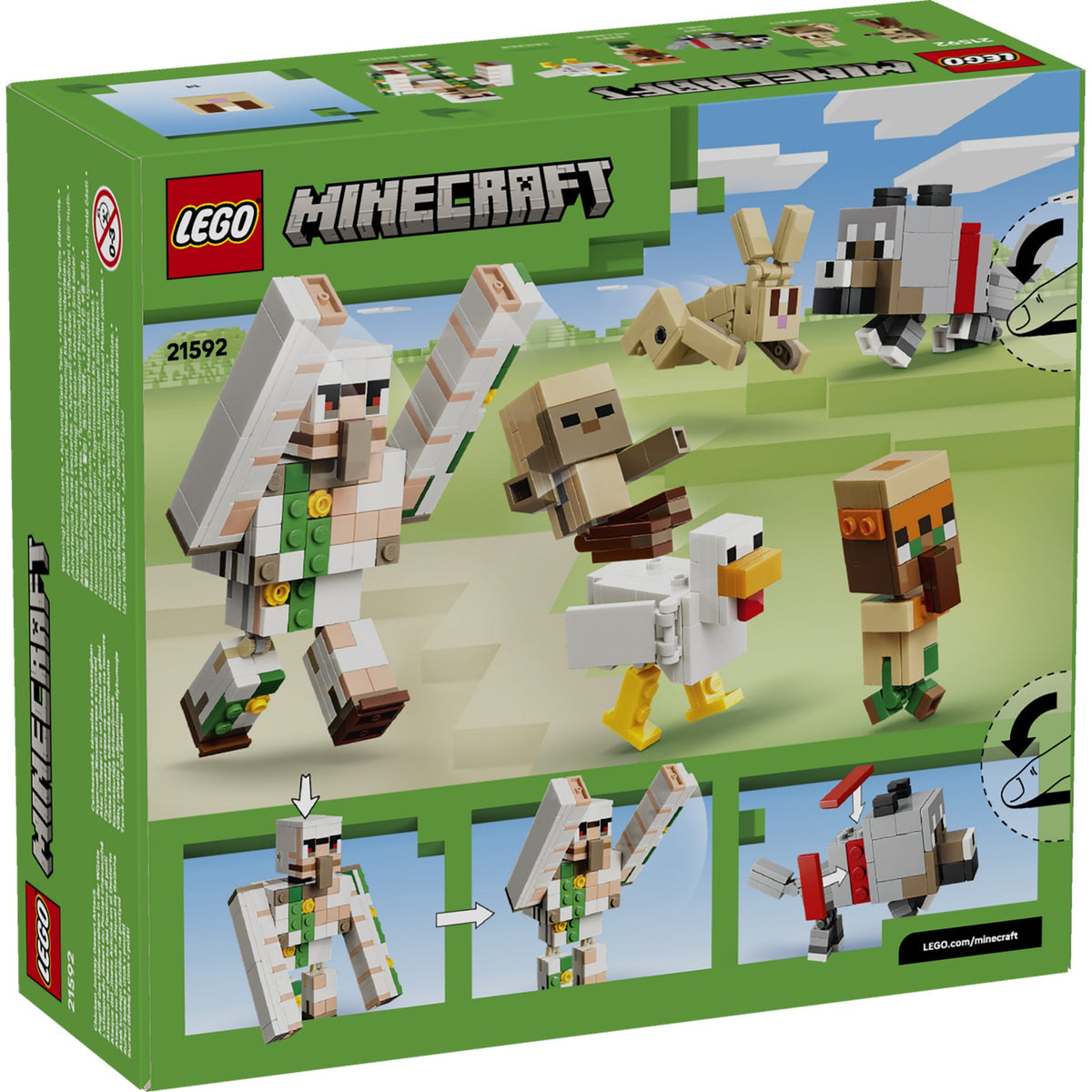 LEGO® 21592 Chicken Jockey Desert Attack - Minecraft®