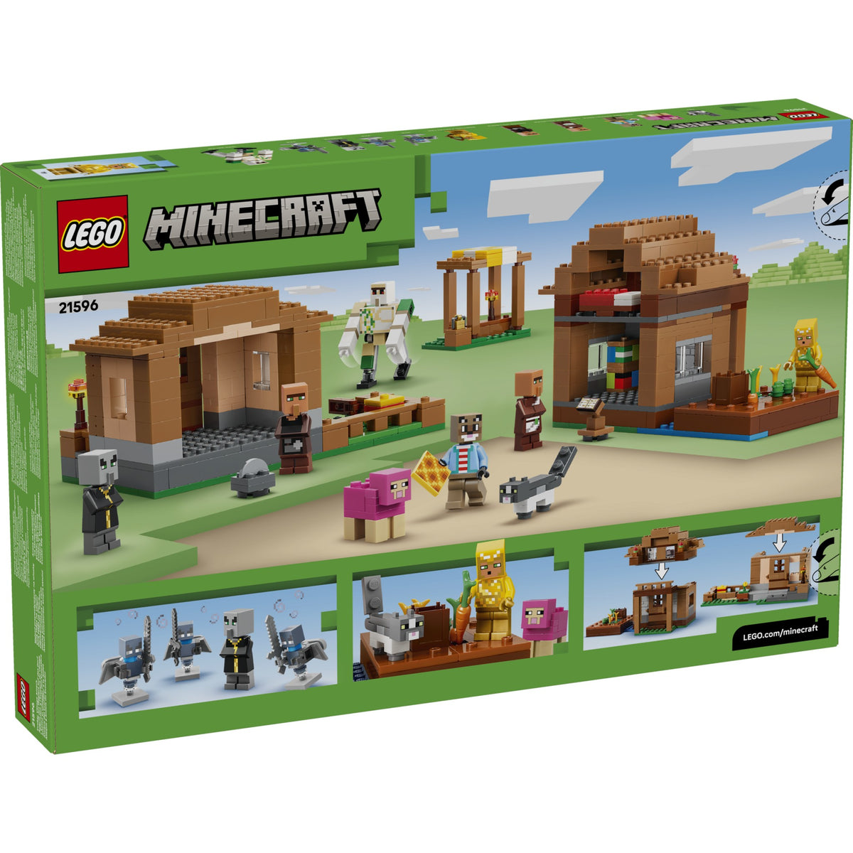 LEGO® 21596 Evoker Village Attack - Minecraft®