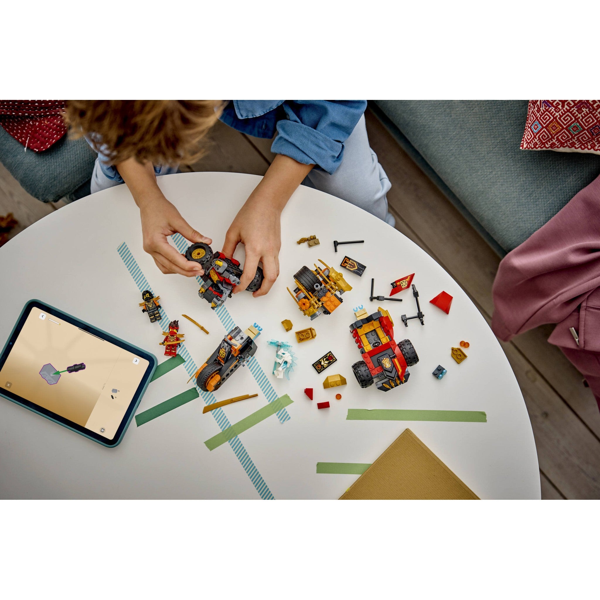 LEGO® 71864 Kai and Cole's Combiner Vehicles - NINJAGO®