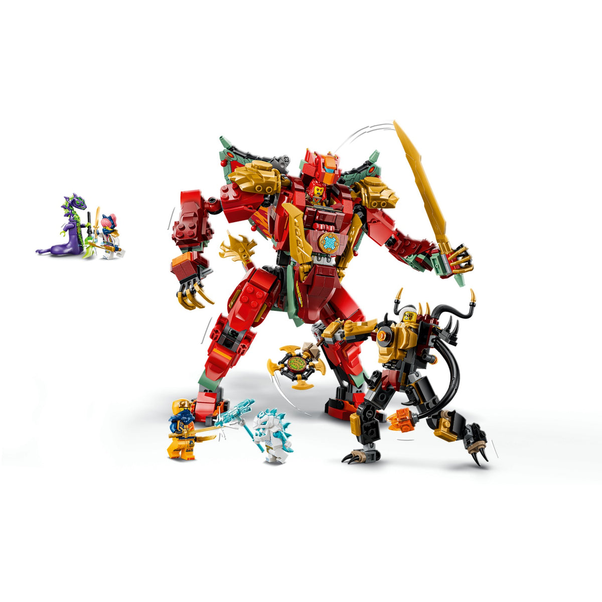 LEGO® 71868 Wyldfyre's Transforming Dragon Mech - NINJAGO®