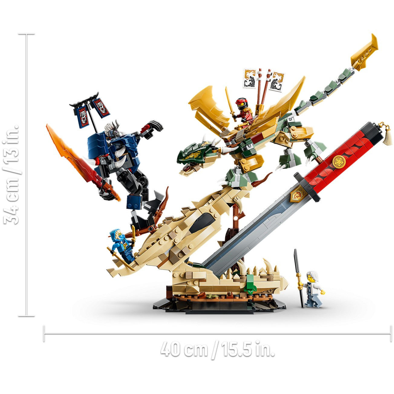 LEGO® 71871 Battle at the Dragon's Blade - NINJAGO®