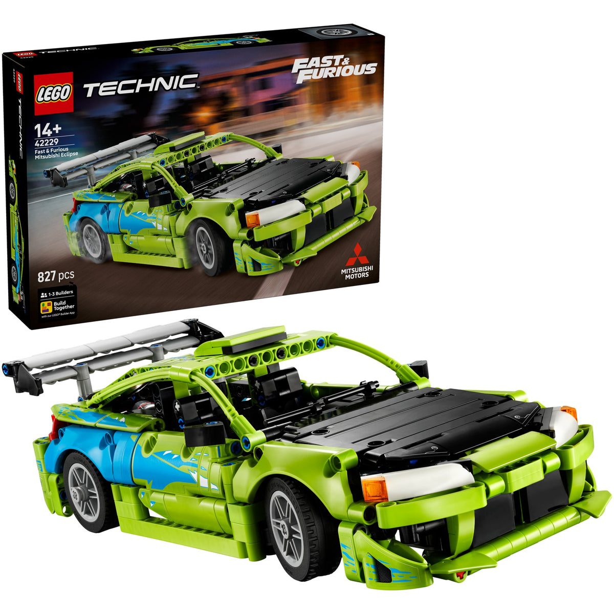 LEGO® 42229 Fast and Furious Mitsubishi Eclipse Car - Technic
