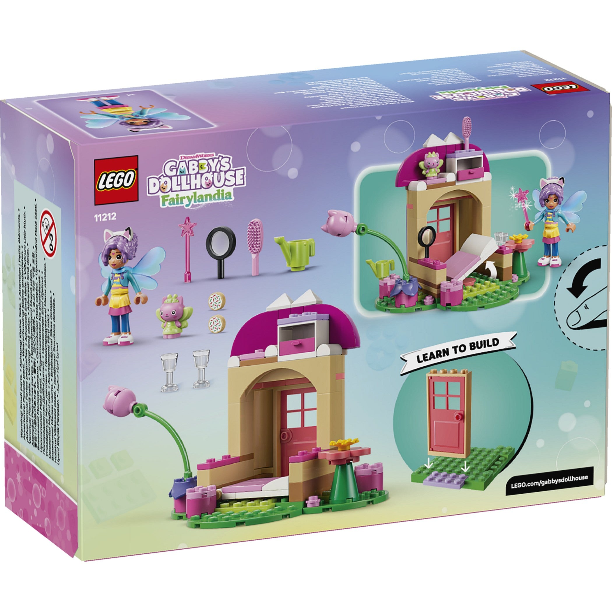 LEGO® 11212 Kitty Fairy's Garden House - Gabby’s Dollhouse 4+