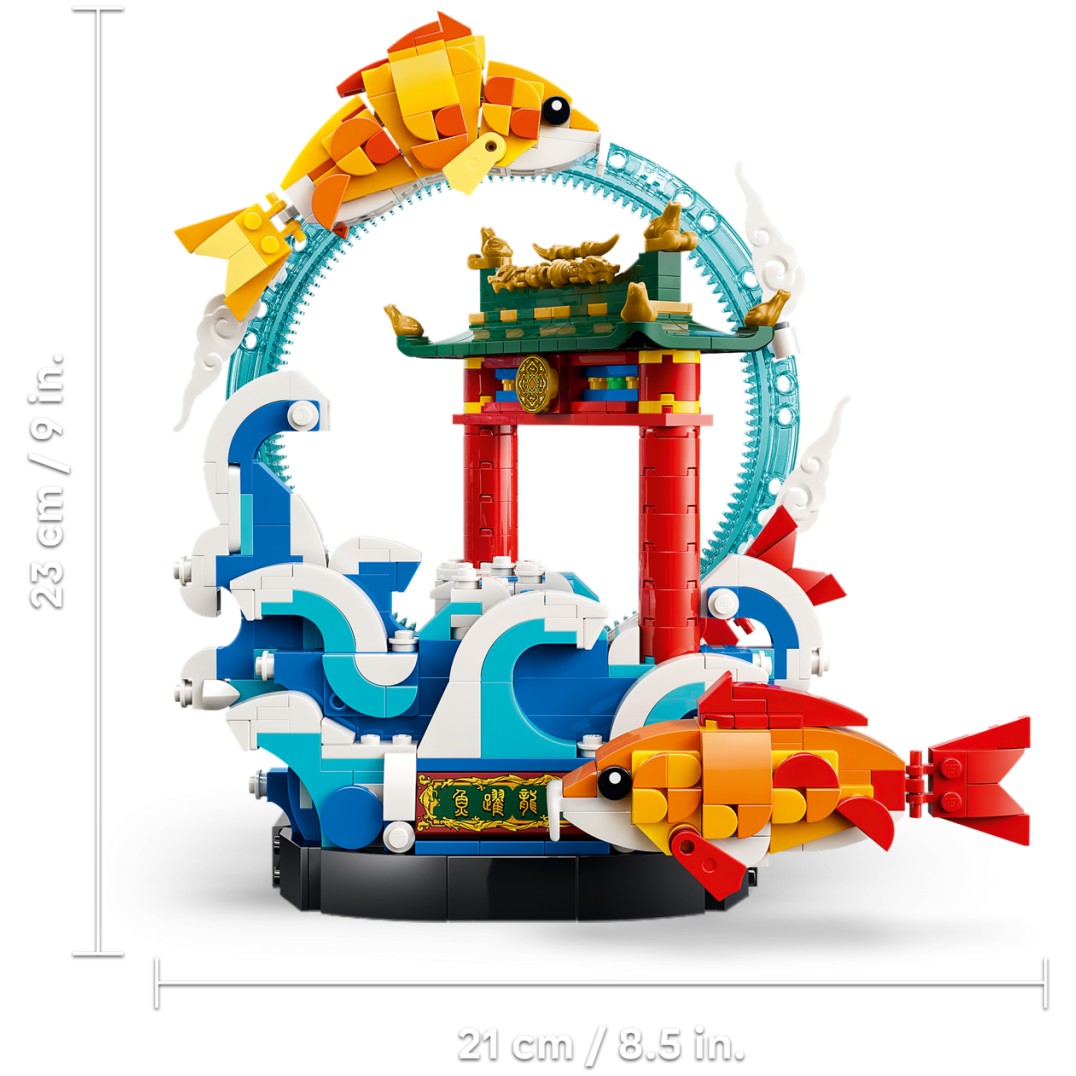 LEGO® 80120 Prosperity Carp Leaping - Chinese Festivals