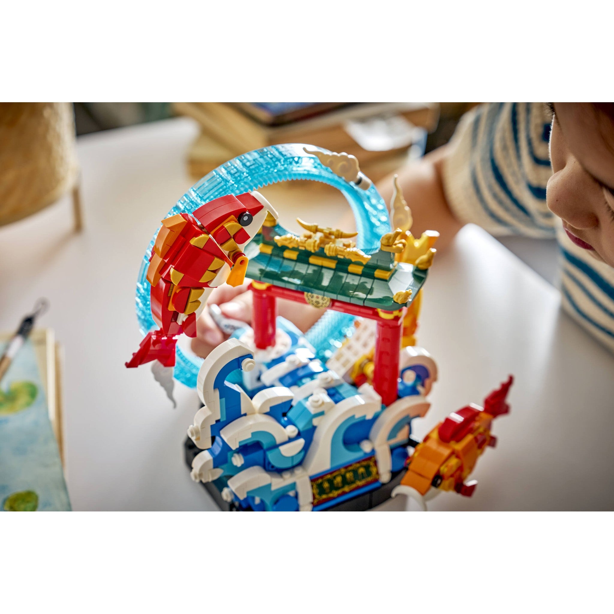 LEGO® 80120 Prosperity Carp Leaping - Chinese Festivals