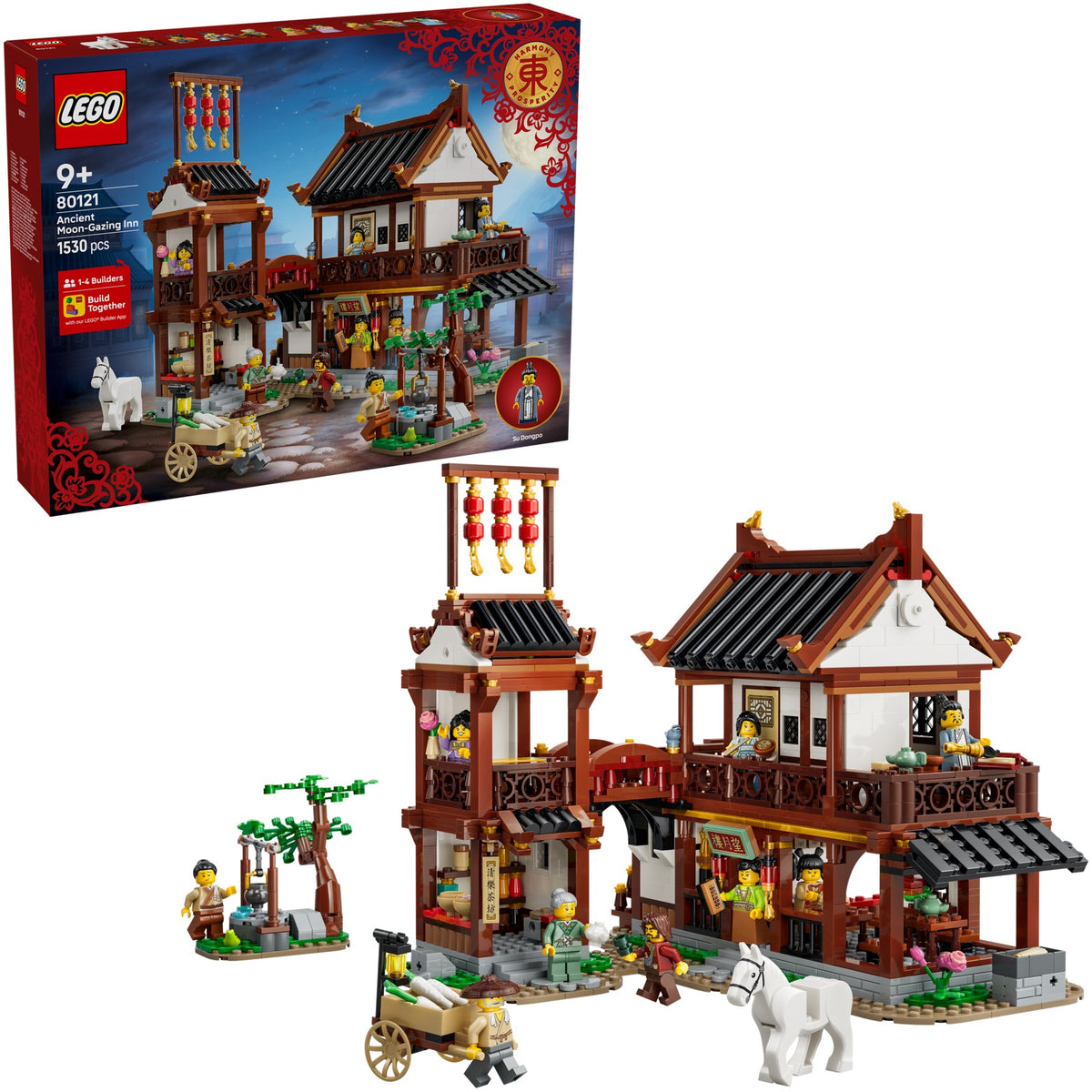 LEGO® 80121 Ancient Moon-Gazing Inn - Chinese Festivals