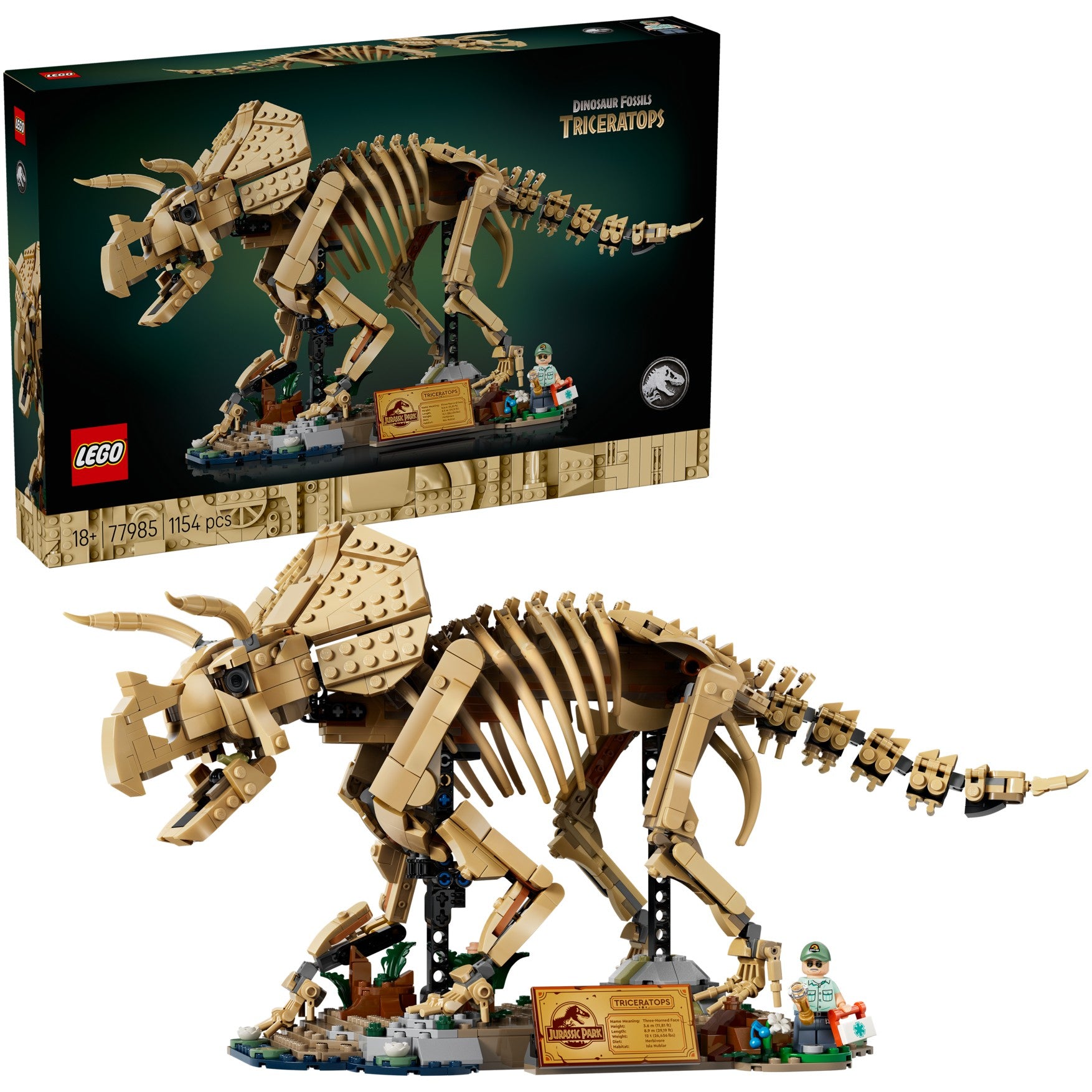 LEGO® 77985 Dinosaur Fossils: Triceratops - Jurassic World™