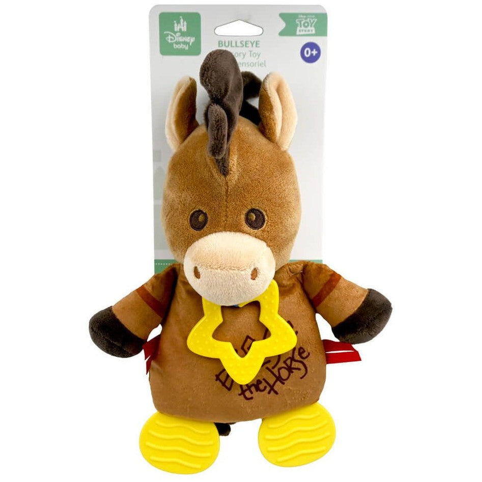 Disney Baby - Toy Story Bullseye Sensory Toy with Teether Feet - Jasnor