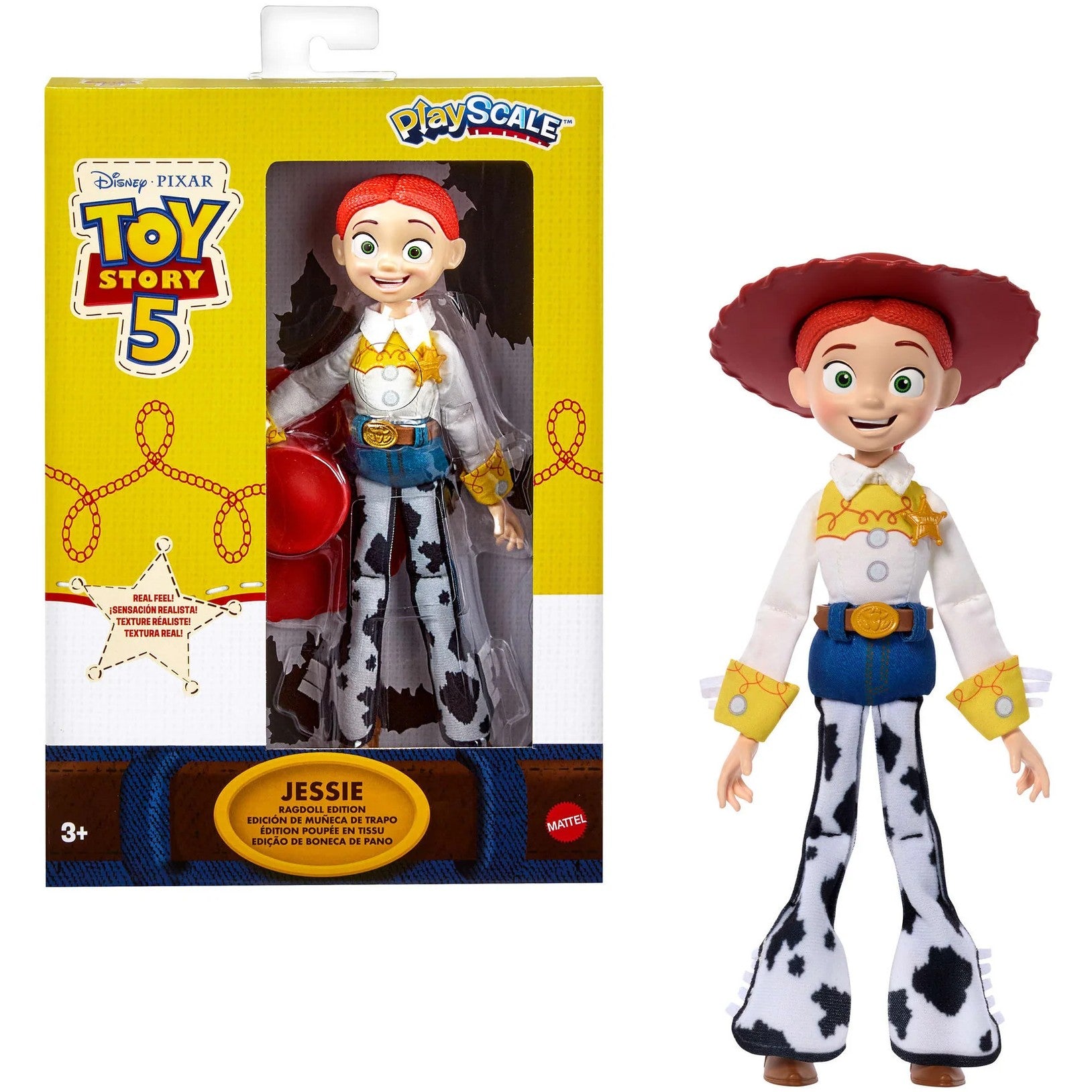 Disney Pixar - Toy Story 5 Jessie 7-Inch Ragdoll Edition Figure - Mattel