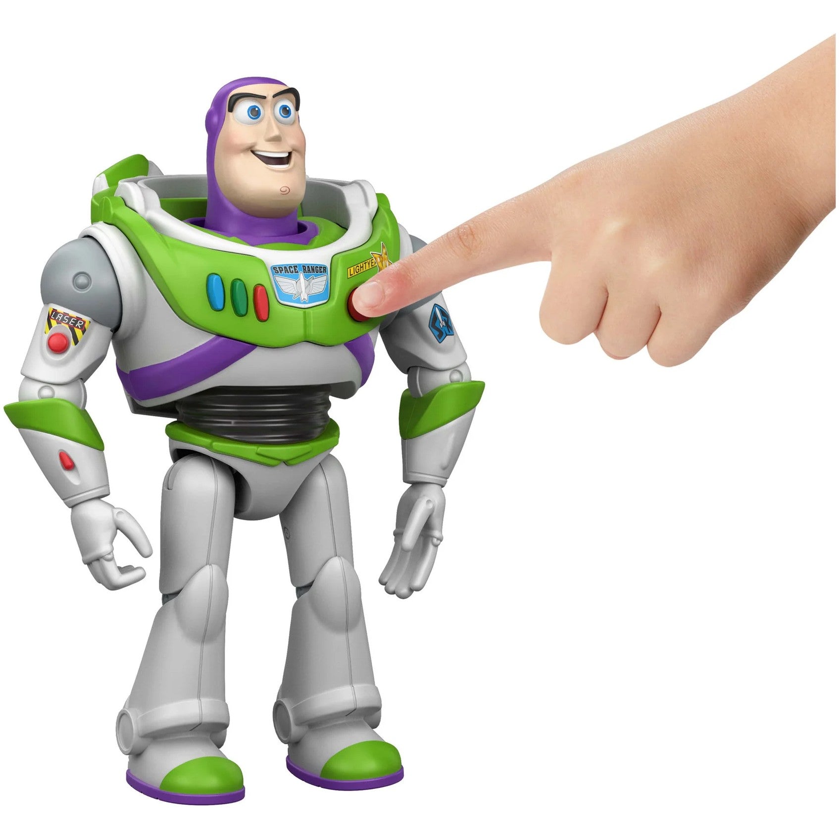 Disney Pixar - - Toy Story 5 Interactables Buzz Lightyear 7-Inch Figure - Mattel