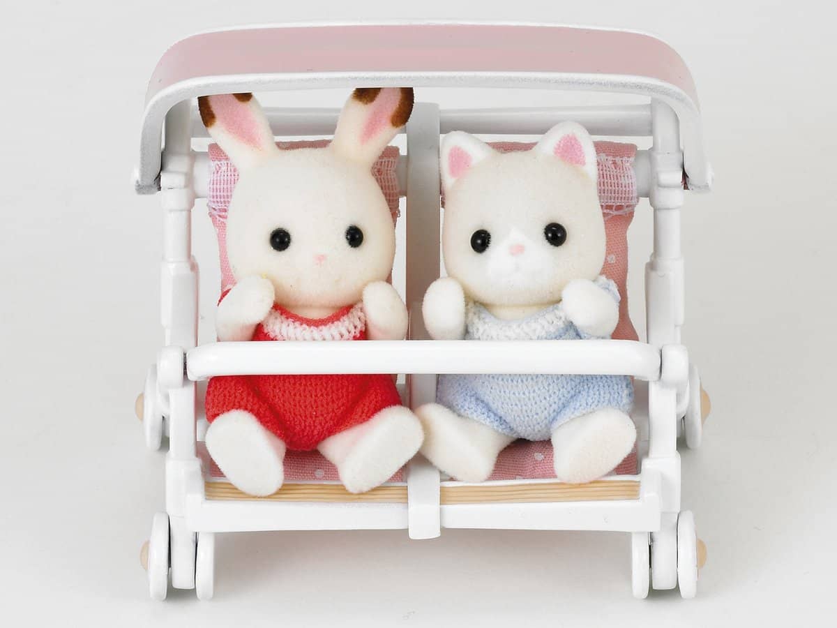 Sylvanian Families - Double Pushchair Playset