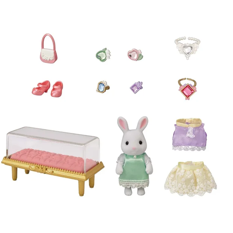 Sylvanian Families - Town Fashion Playset Jewels & Gems Collections Animal Doll Playset