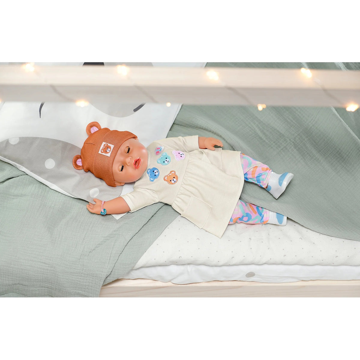 BABY born - Emma in Teddy Style 43cm Baby Doll & Accessories