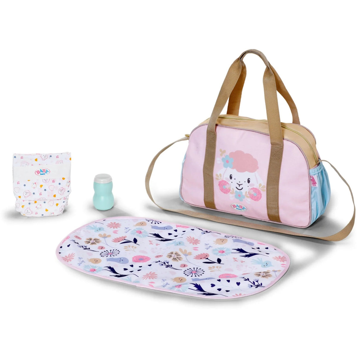BABY born - Flower Changing Bag Doll Accessory Set