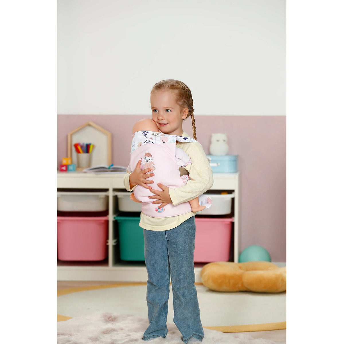 BABY born - Flower Doll Carrier Accessory Set 43cm
