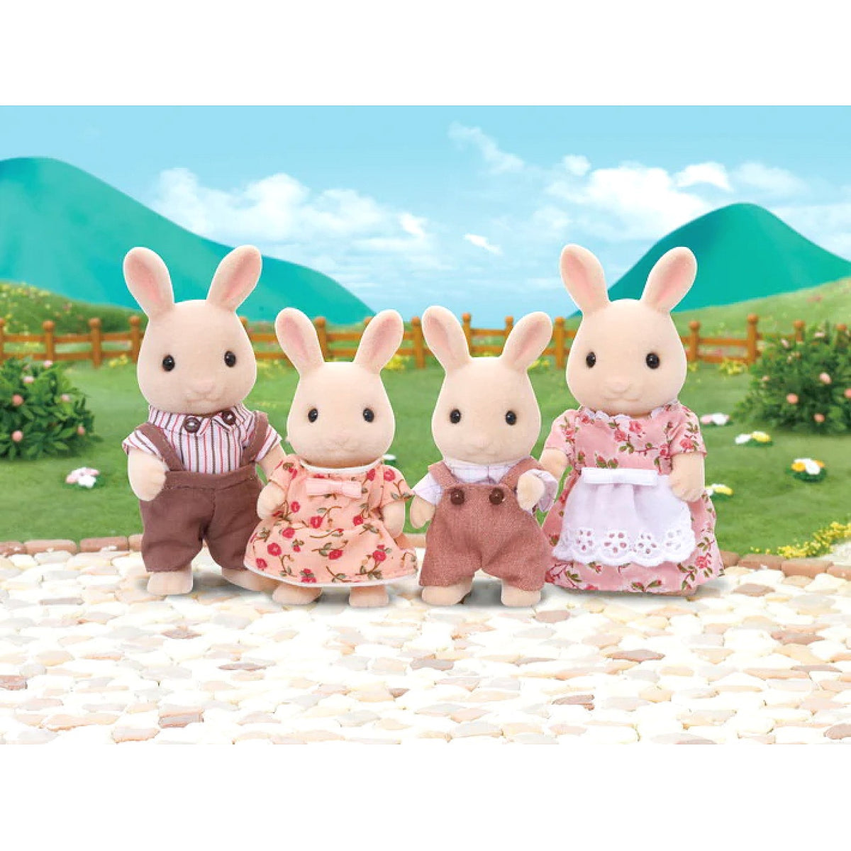 Sylvanian Families - Milk Rabbit Family Set