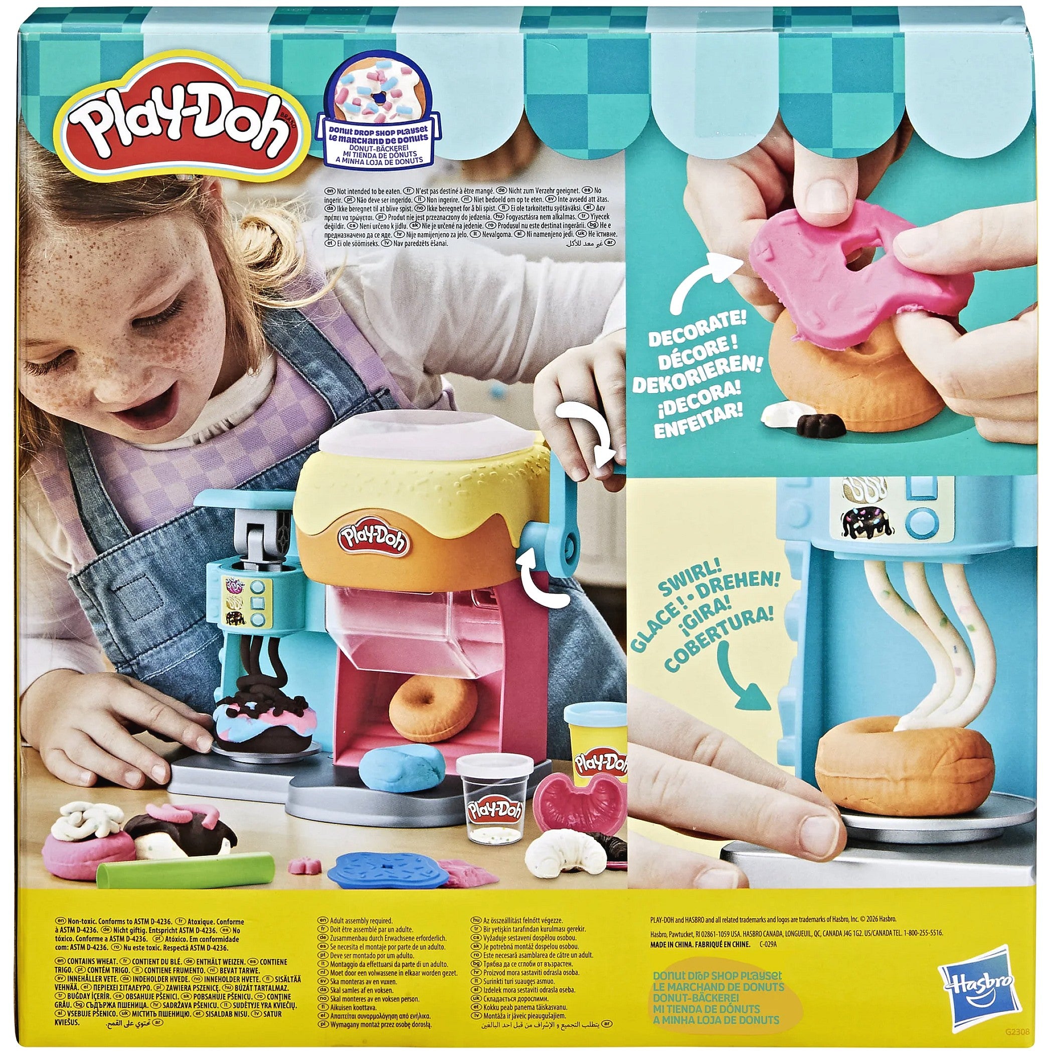 Play-Doh - Donut Drop Shop Playset - Hasbro