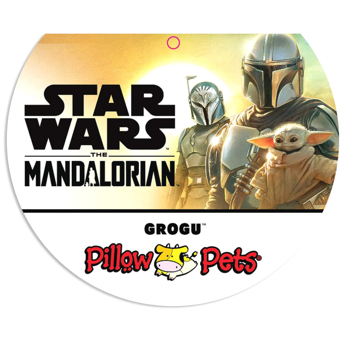 Pillow Pets - Disney Star Wars The Mandalorian Grogu 16-Inch Plush Pillow Pet