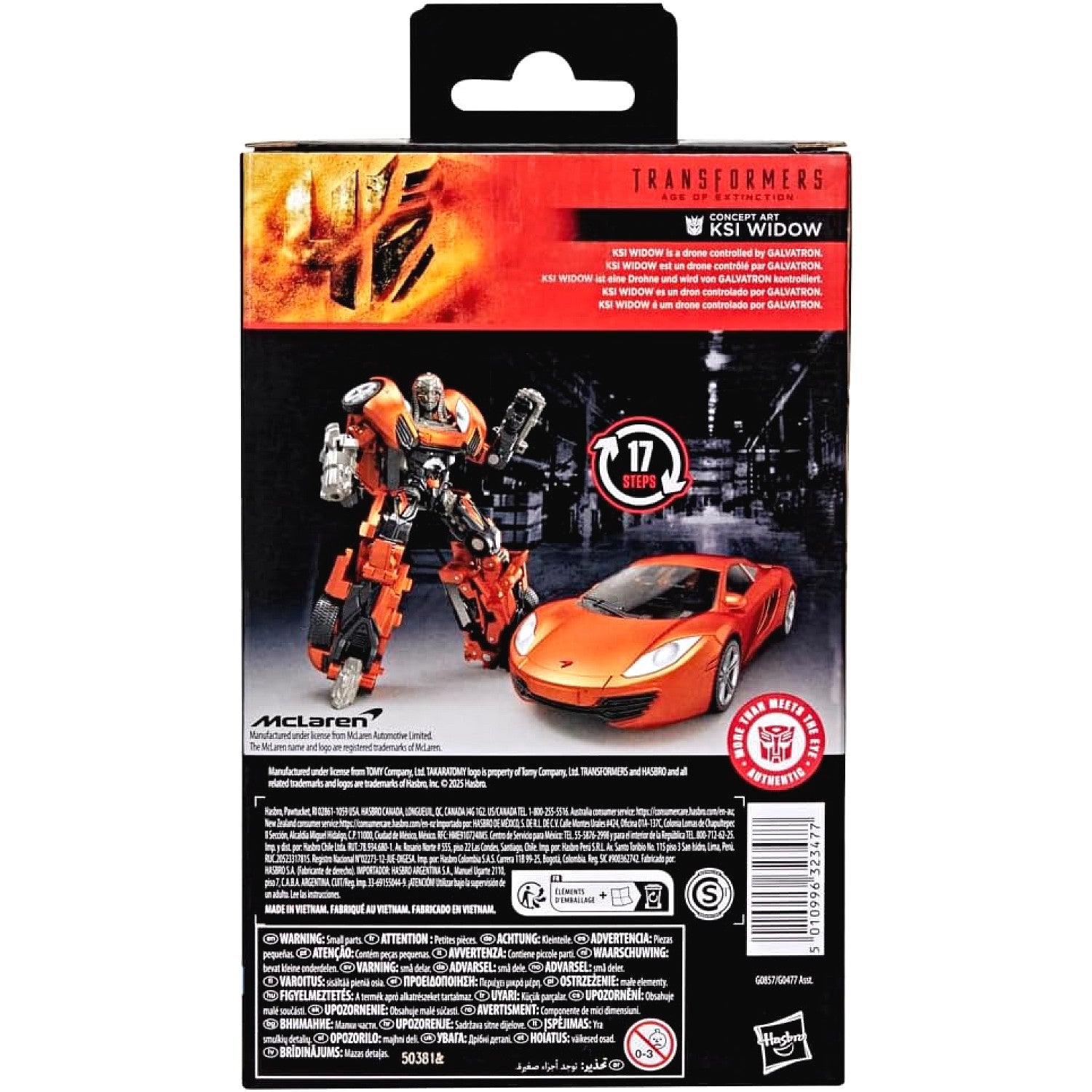 Transformers - Studio Series Transformers: Age of Extinction Deluxe Class Concept Art KSI Widow - Hasbro