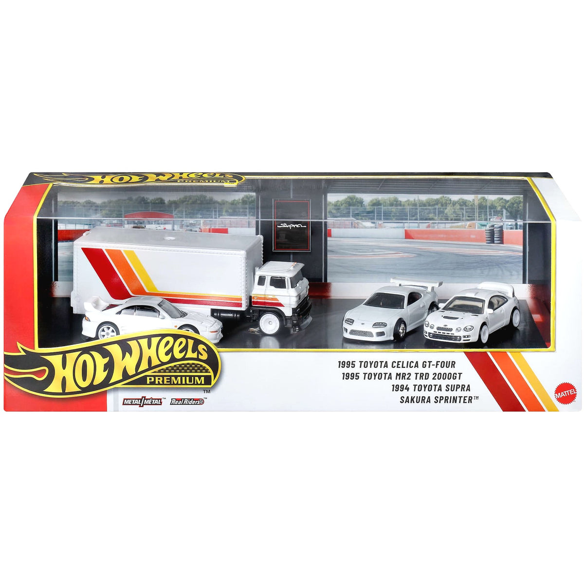 Hot Wheels - Premium Collector Toyota 1990's Display Set Scale 1:64 - Mattel