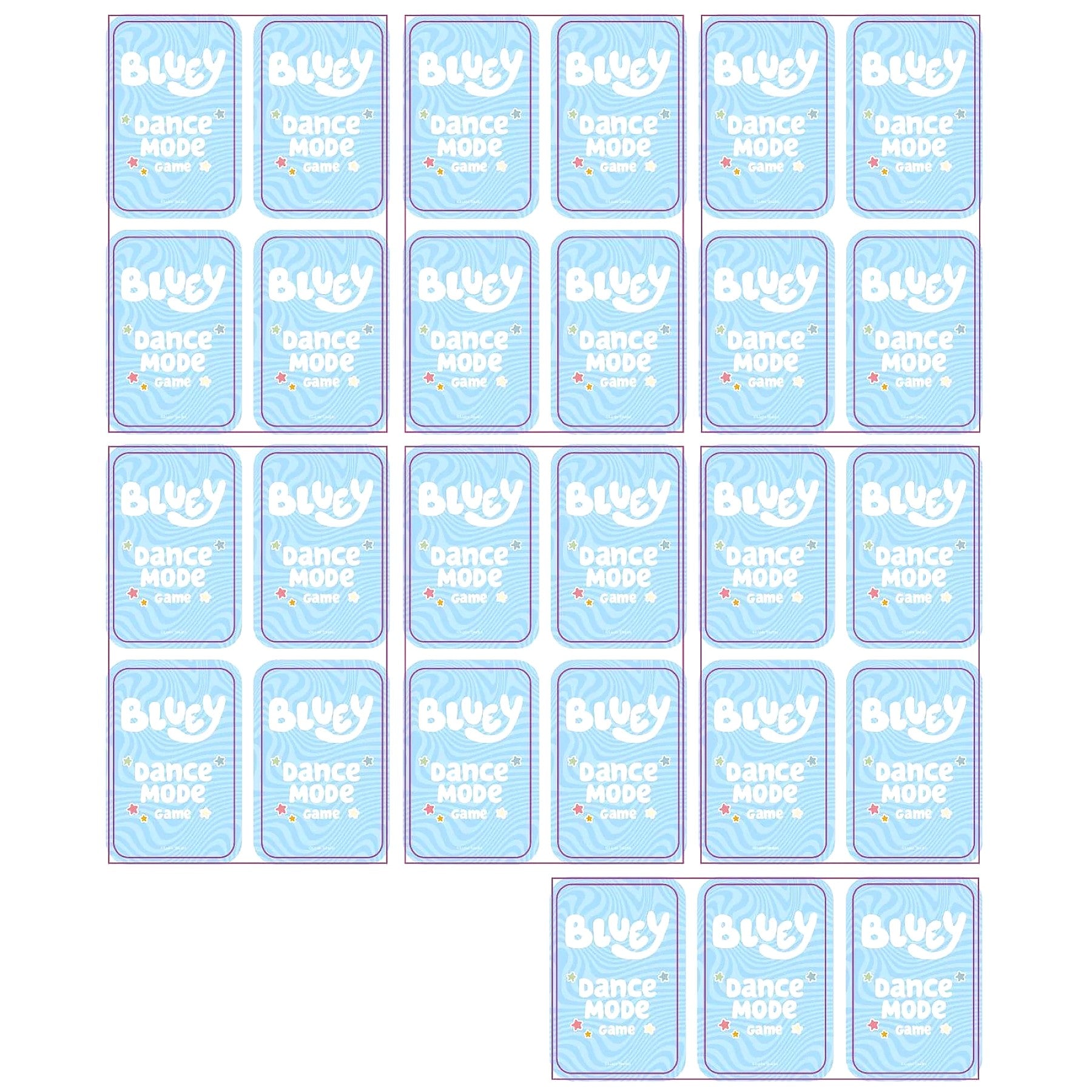 Bluey - Dance Mode Game