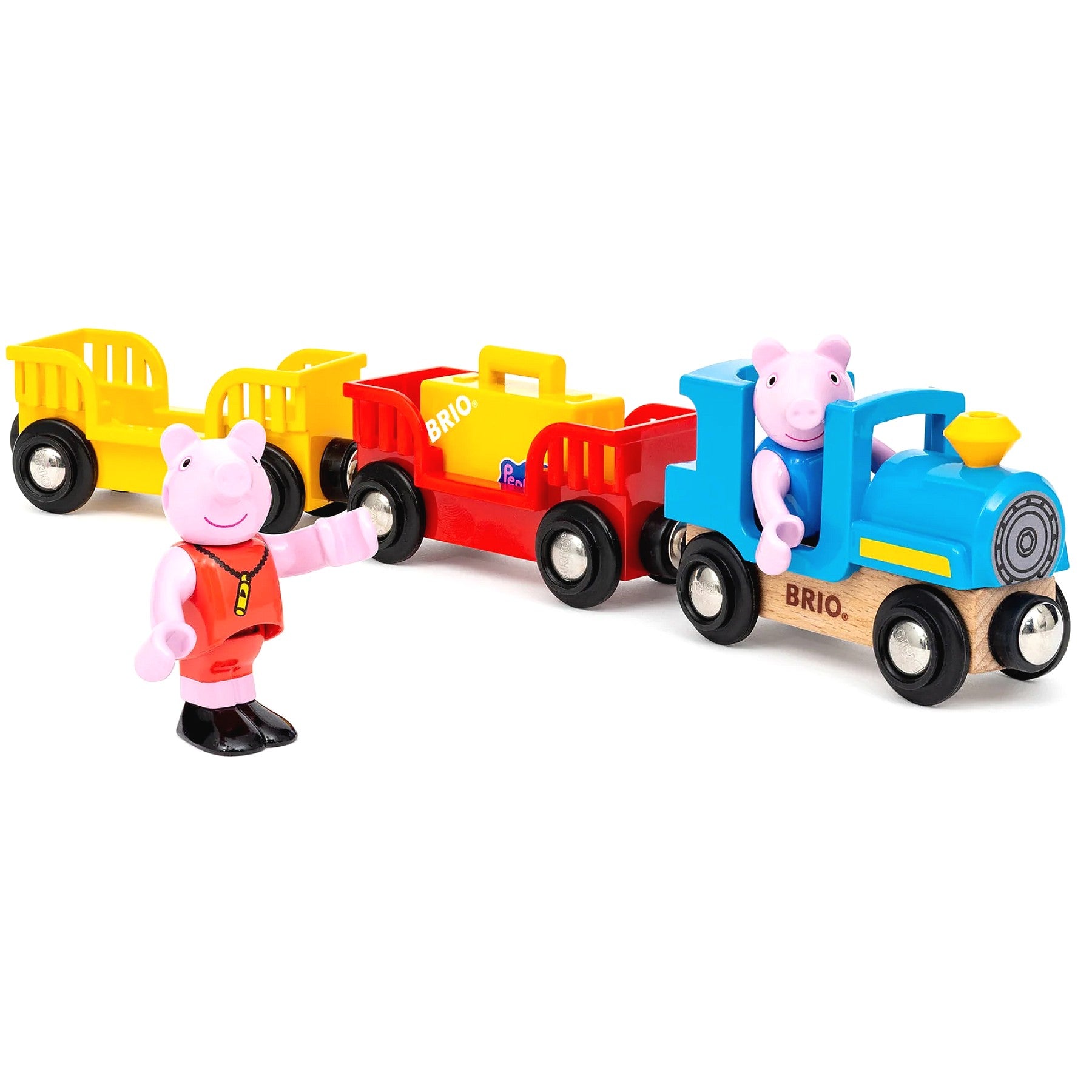BRIO - Peppa Pig Train Set 5 Pieces