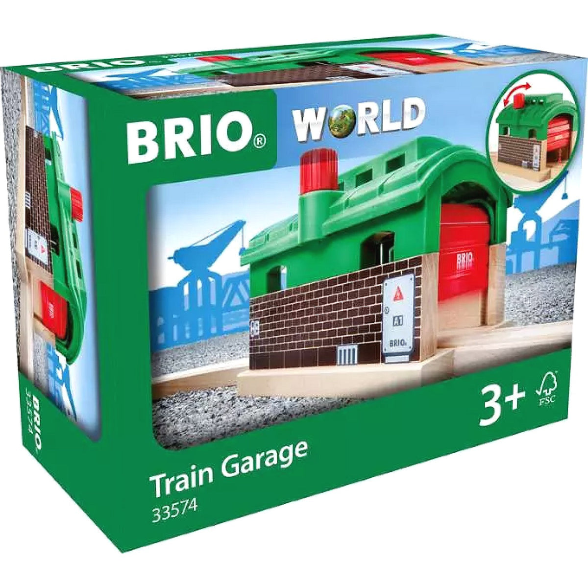 BRIO World - Train Garage