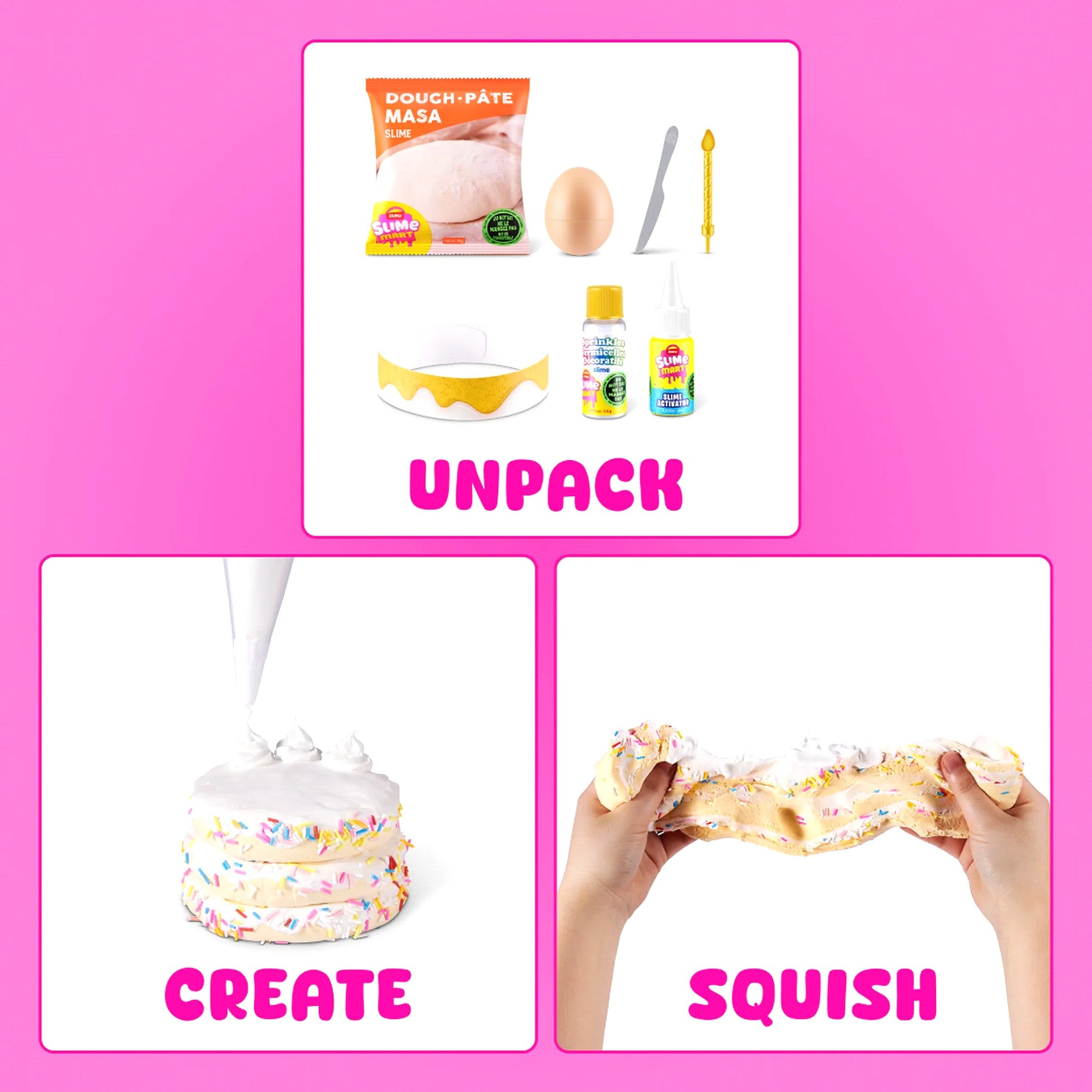 ZURU - Slime Mart Shopping Bag Series 2 - Birthday Cake