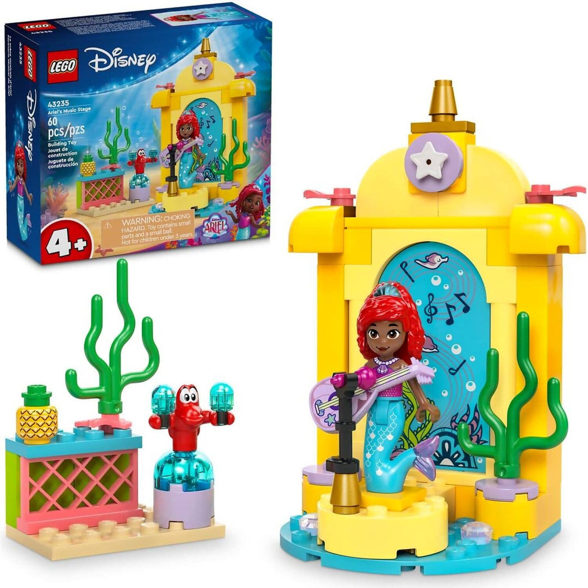 LEGO® 43235 Ariel's Music Stage - Disney 4+