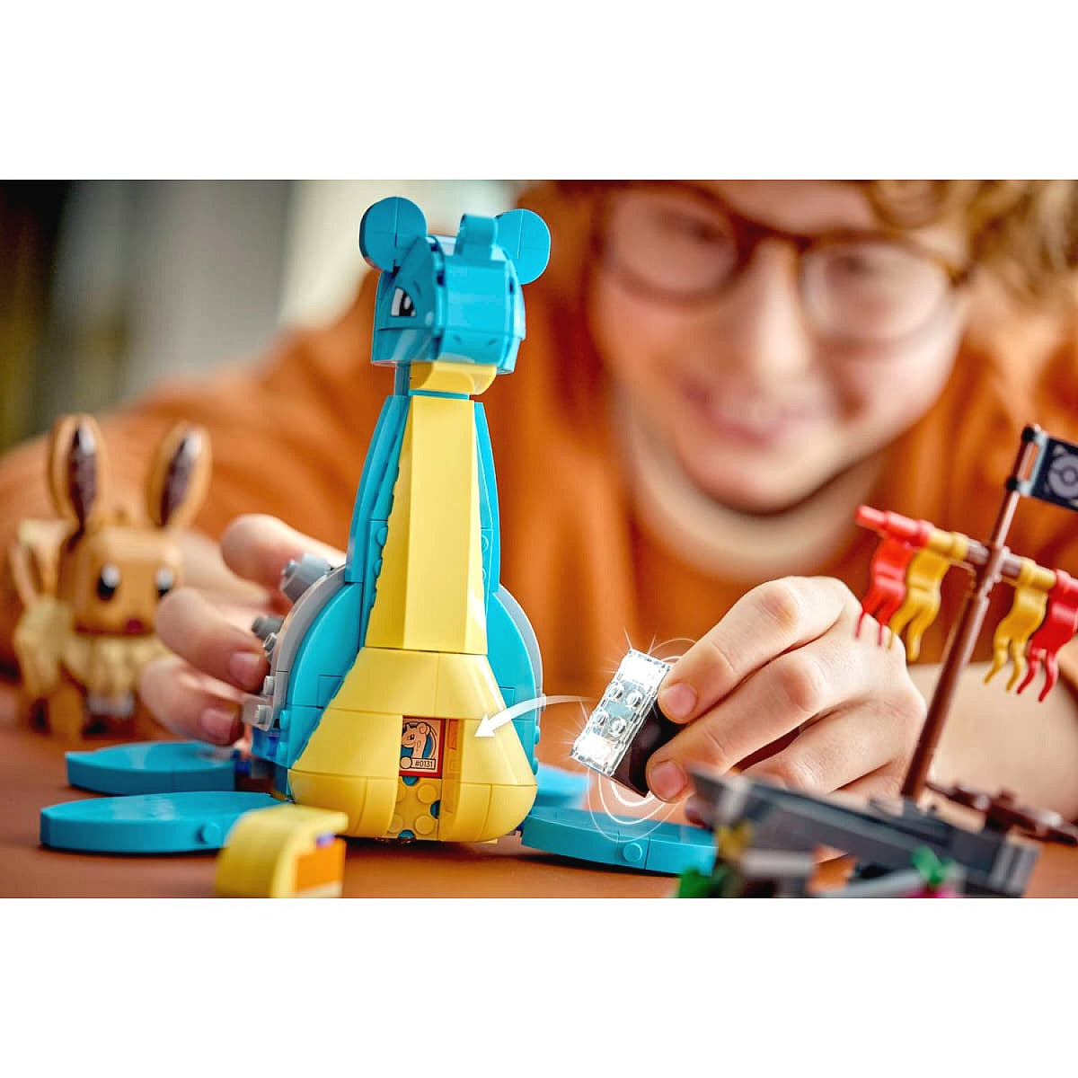 LEGO® 72162 SMART Play™ Compatible Eevee and Lapras's Treasure Hunt - Pokémon™