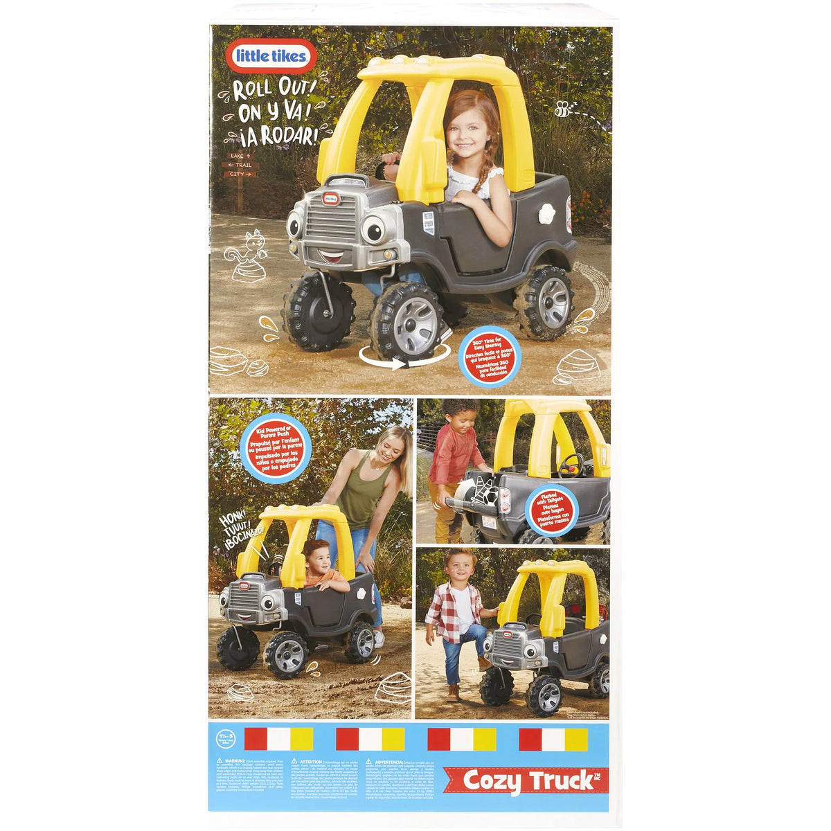 Little Tikes - Cozy Truck Black Ride-On Vehicle