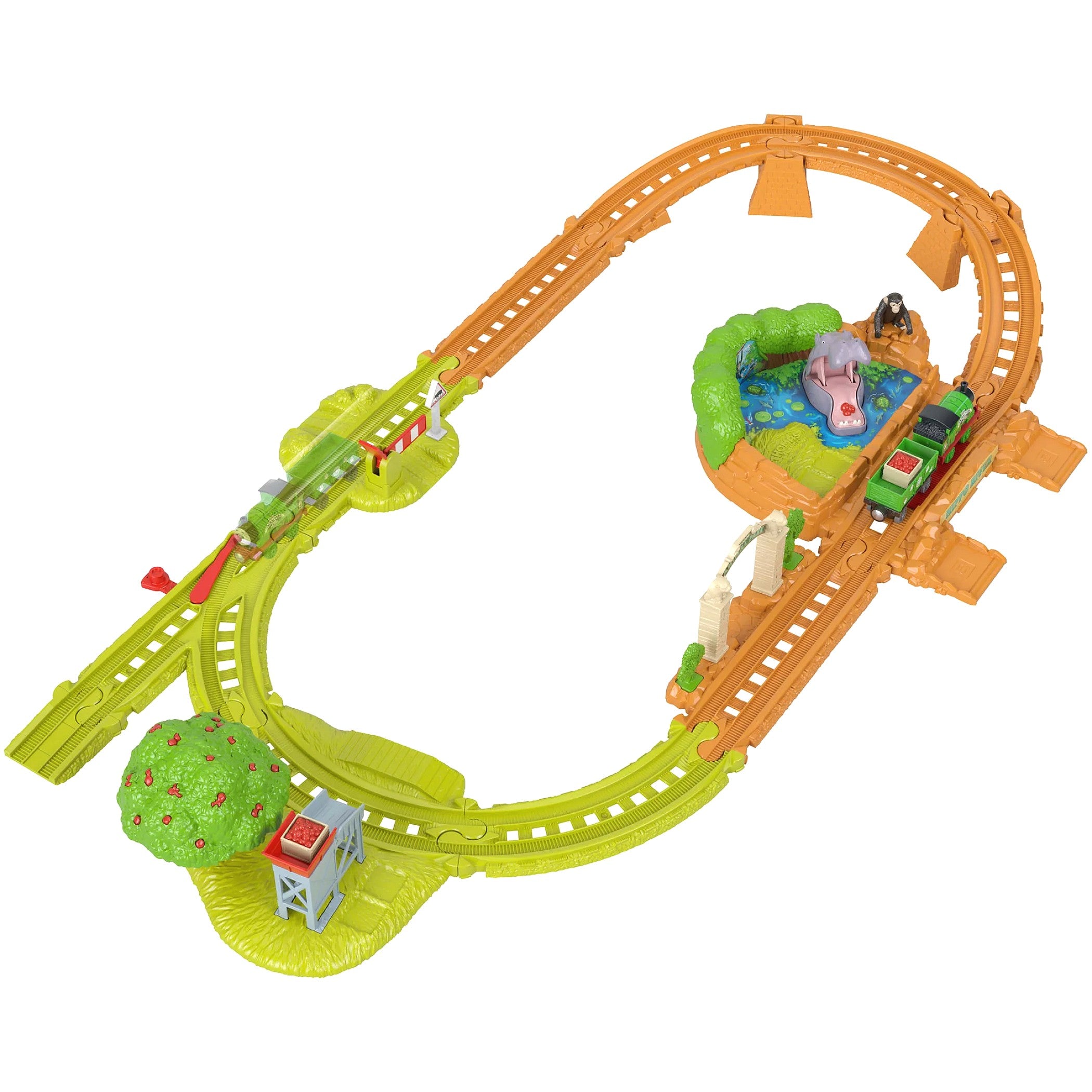 Thomas & Friends - Percy's Hippo Adventure Train Set - Mattel