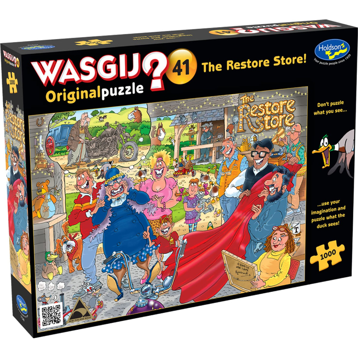 Wasgij? - Original 41 - The Restore Store - Holdson Jigsaw Puzzle 1000 Pieces